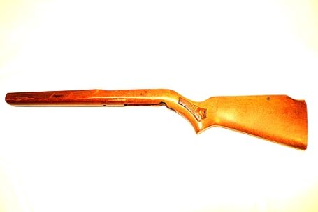 Savage Model 120 Wood Stock with Squirrel Emblem