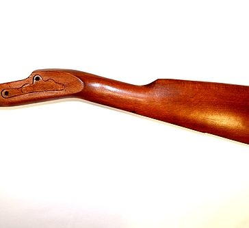 Ultra-Hi .45 Caliber Wood Rear Stock