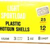 Vintage Sears "Ted Williams" Light Sportload 12 Gauge Shotgun Shells Full Box (25) - Image 9