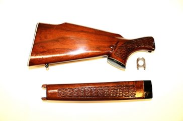Remington 742 BDL Deluxe Wood Stock  & Forearm with Metal Buttplate, Stock Bolt, & Stock Washer