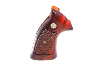 Smith & Wesson K-Frame Square Butt Wood Grips With Screw